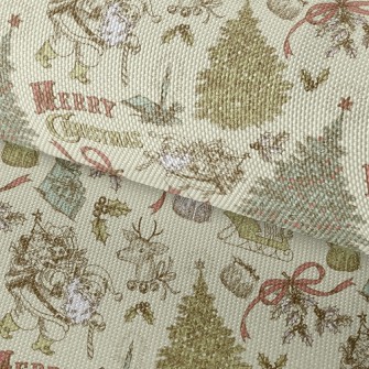 Merry Christmas Waterproof Oxford