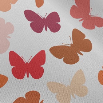 Gradient Color Butterfly Chiffon