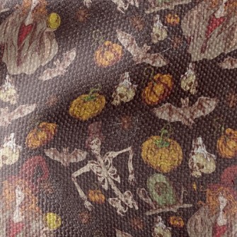 Halloween Witch Waterproof Canvas