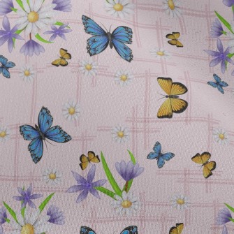 Elegant Two-Color Butterfly Chiffon