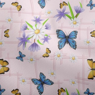 Elegant Two-Color Butterfly Dobby