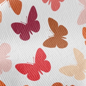 Gradient Color Butterfly Standard Corduroy