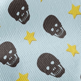 Black Skull Star Standard Corduroy