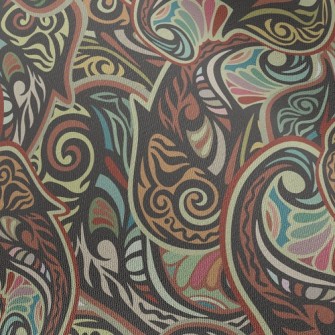 Amoeba Illustration Chiffon
