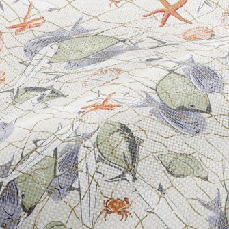 Fish In Fishnet Performance Linen