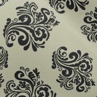 Damask Flowers Chiffon