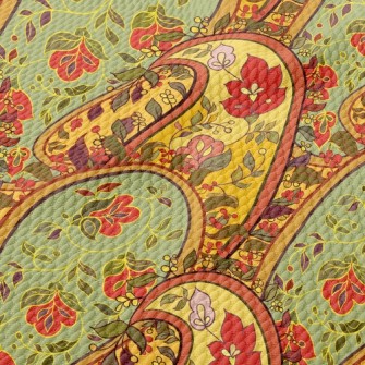 Rustic Spiral Pattern Birdseye Piqué