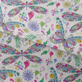 Colorful Butterfly Waterproof Oxford