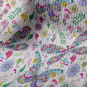 Colorful Butterfly Terry