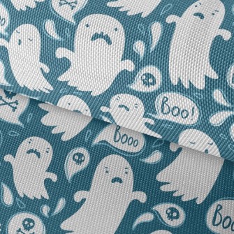Floating Cute Ghost Waterproof Oxford