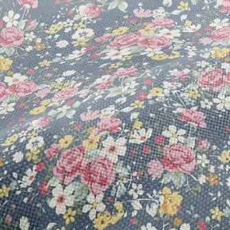 Colorful Flowers Performance Linen