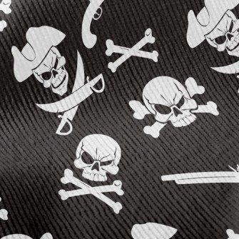Evil Pirate Skeleton Standard Corduroy