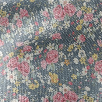 Colorful Flowers Waterproof Canvas