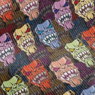 Angry Face Standard Corduroy