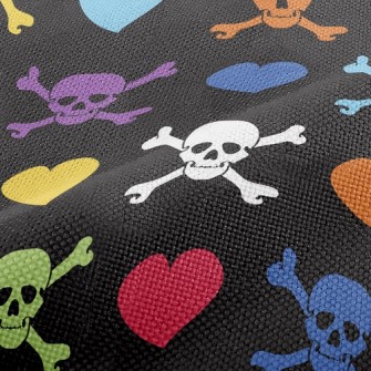 Bright Heart Skull Performance Linen