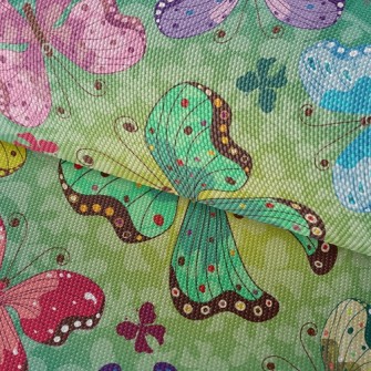 Colorful Butterflies Waterproof Oxford