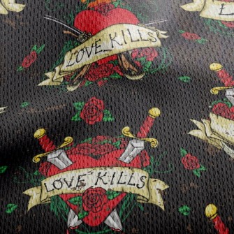 Cruel Love Athletic Mesh Flat Back