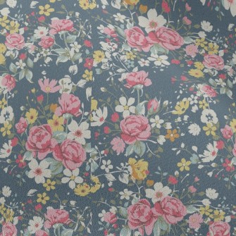 Colorful Flowers Chiffon