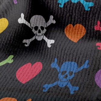 Bright Heart Skull Terry