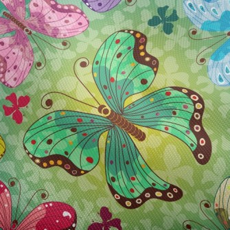 Colorful Butterflies Dobby
