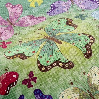Colorful Butterflies Performance Linen