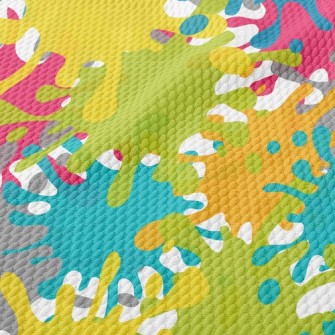 Colorful Inkjet Birdseye Piqué