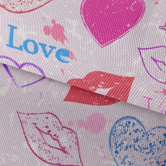 Lips Of Love Waterproof Oxford