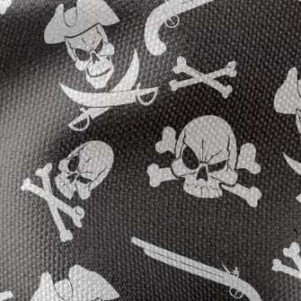 Evil Pirate Skeleton Waterproof Canvas