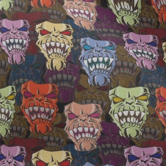 Angry Face Chiffon