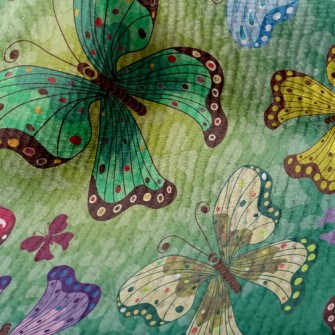 Colorful Butterflies Terry