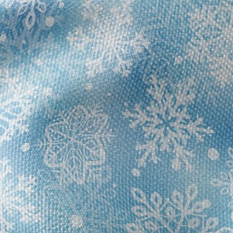 Snowflakes Waterproof Canvas