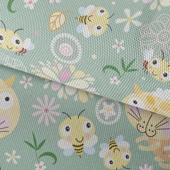Bee Kitten Waterproof Oxford