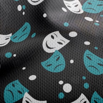Face Changing Mask Athletic Mesh Flat Back