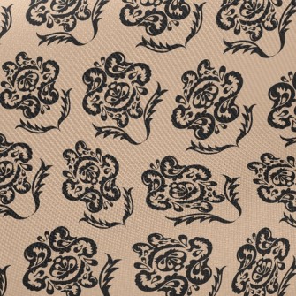 Chinese Style Flower Twill