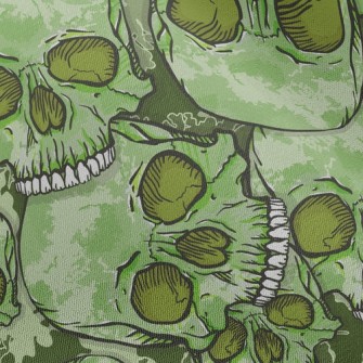 Spooky Skeleton Chiffon