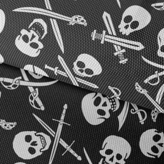 Dual Sword Skeleton Waterproof Oxford