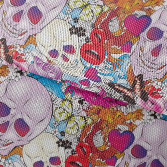 Fancy Skull Waterproof Oxford