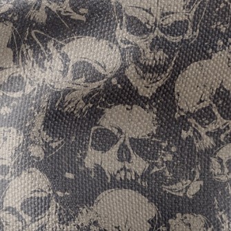 Scary Skeleton Waterproof Canvas