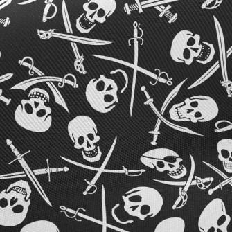 Dual Sword Skeleton Twill