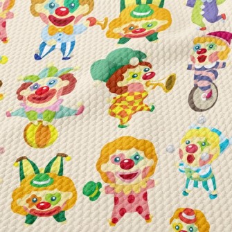 Funny Clown Birdseye Piqué