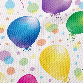 Happy Balloon Birdseye Piqué