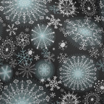 Snowflakes Chiffon