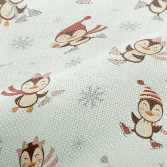 Ice Skating Penguin Performance Linen