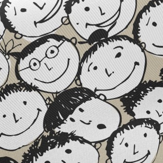 Smiling Face Twill