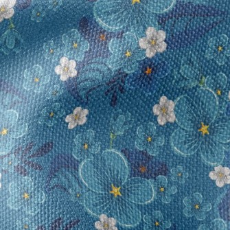 Cool Color Flower Waterproof Canvas