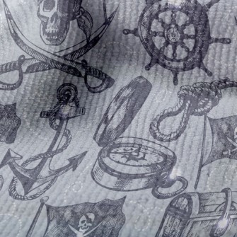 Skeleton Pirate Treasure Terry