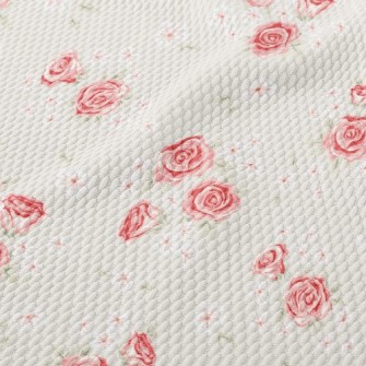 Elegant Rose Birdseye Piqué