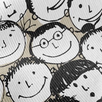 Smiling Face Standard Corduroy