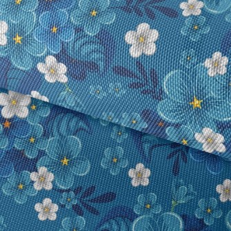 Cool Color Flower Waterproof Oxford