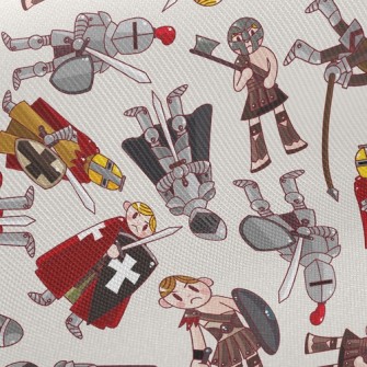 Cartoon Baby Soldier Twill